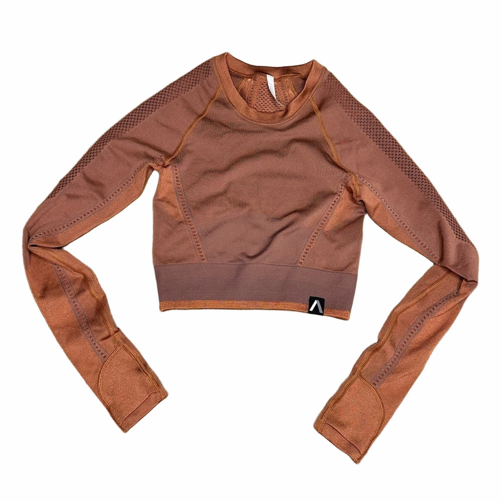 Athleta Top Legend Shine Workout Long Sleeve Running Allyson Felix XXSMALL - Picture 3 of 15